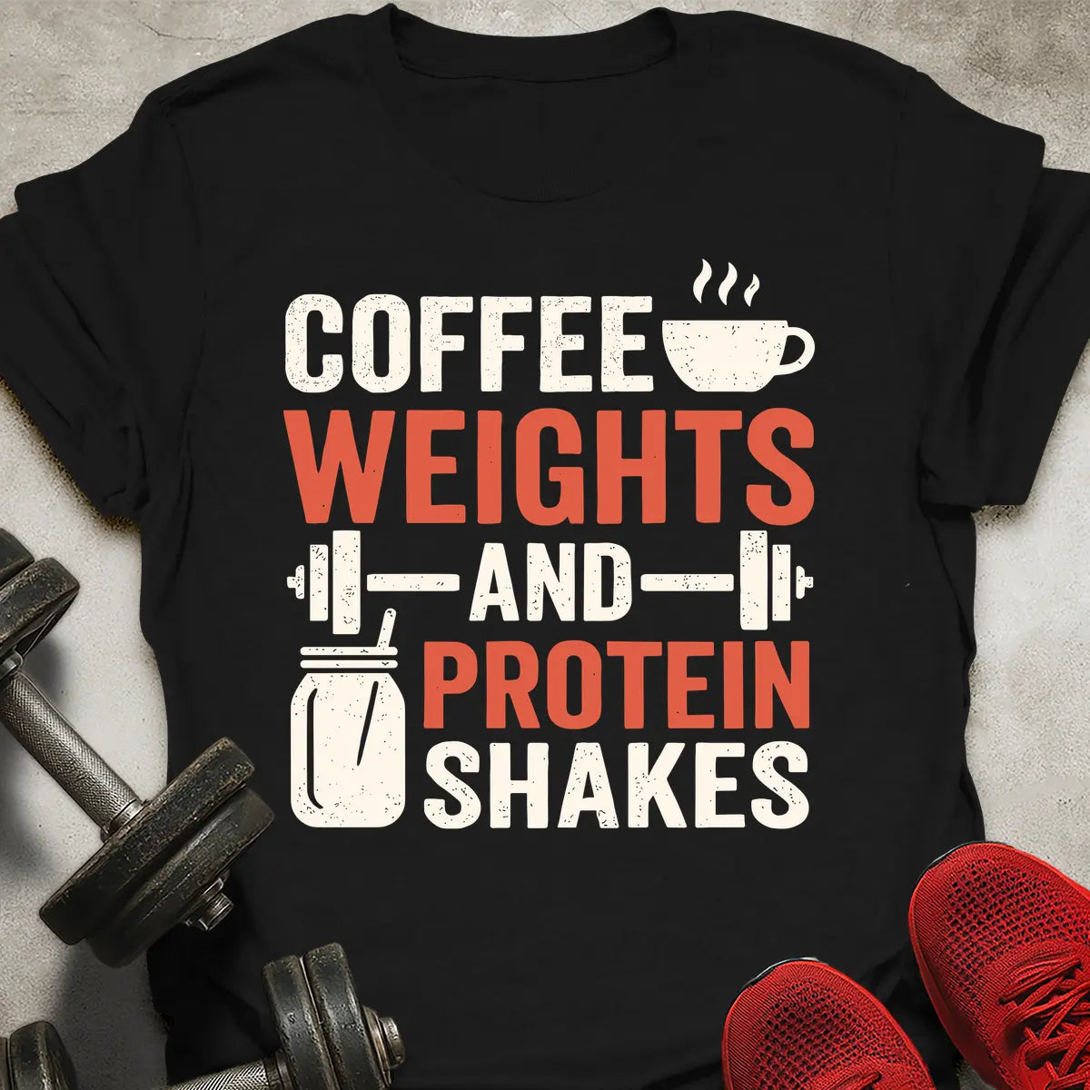 Coffee Weights Shakes T-Shirt