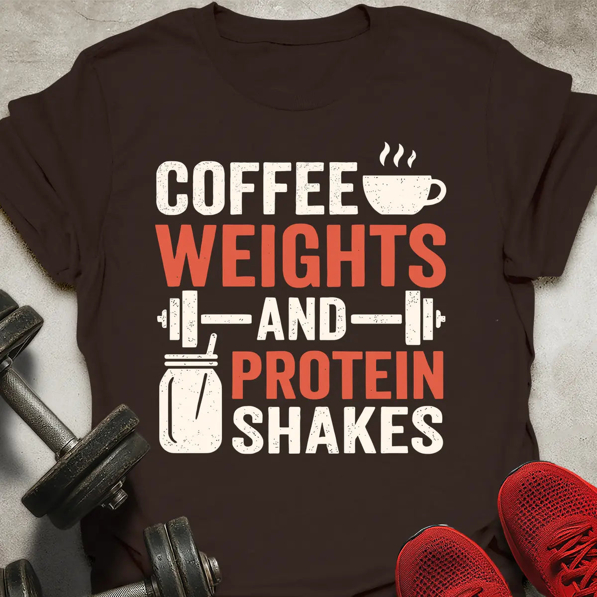 Coffee Weights Shakes T-Shirt