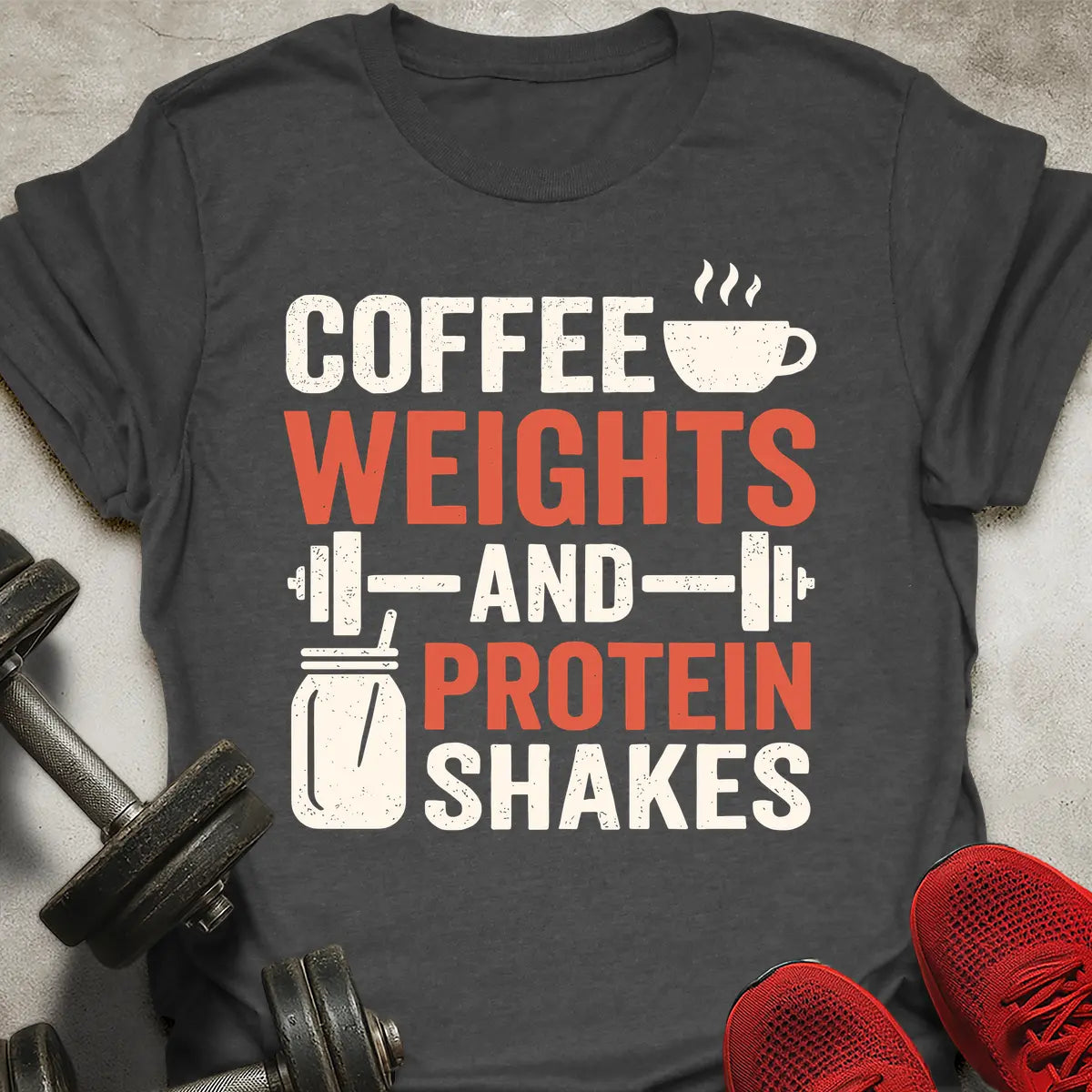 Coffee Weights Shakes T-Shirt