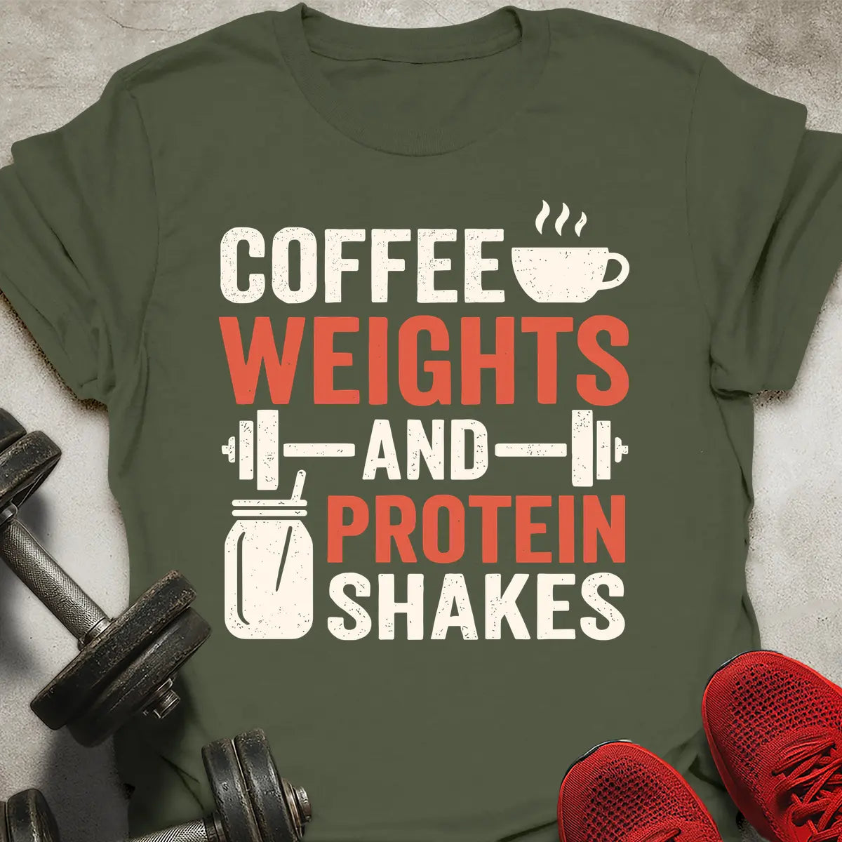 Coffee Weights Shakes T-Shirt