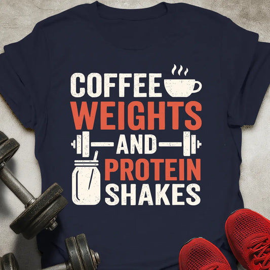 Coffee Weights Shakes T-Shirt