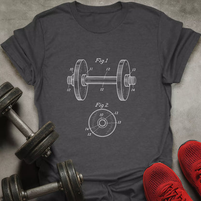 Dumbbell Blueprint T-Shirt