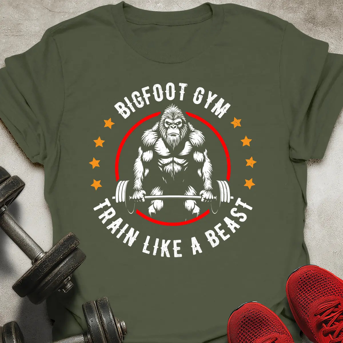 Bigfoot Gym T-Shirt