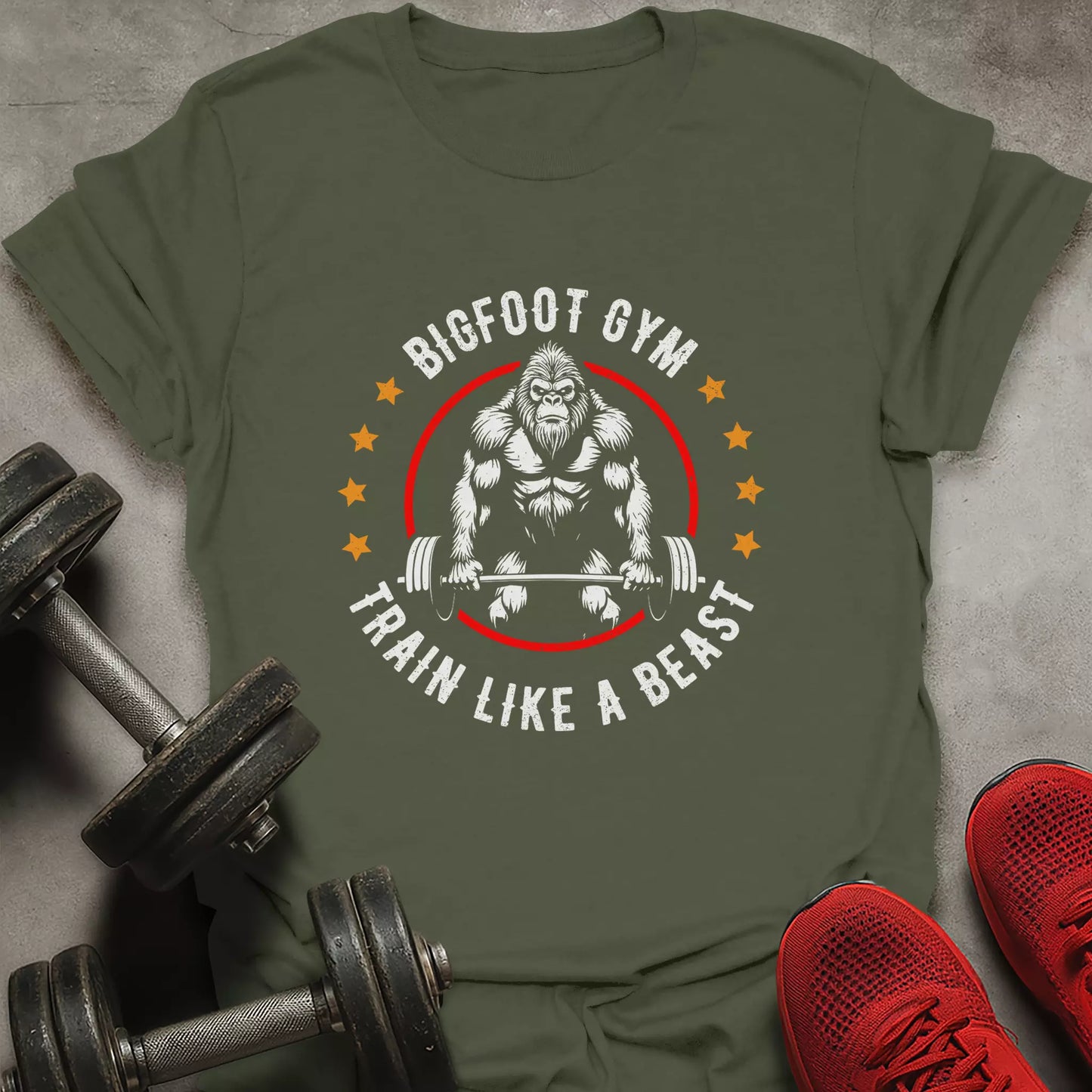 Bigfoot Gym T-Shirt