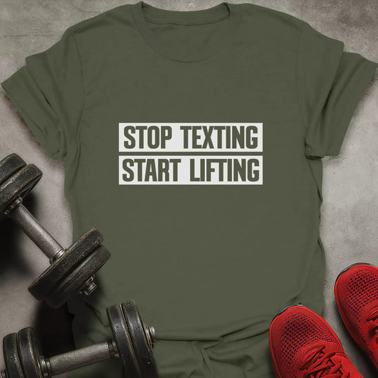 Stop Texting T-Shirt