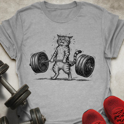 Cat Lifting T-Shirt