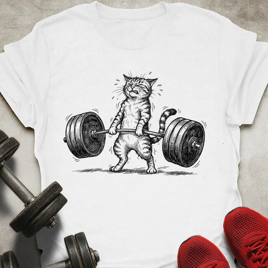 Cat Lifting T-Shirt