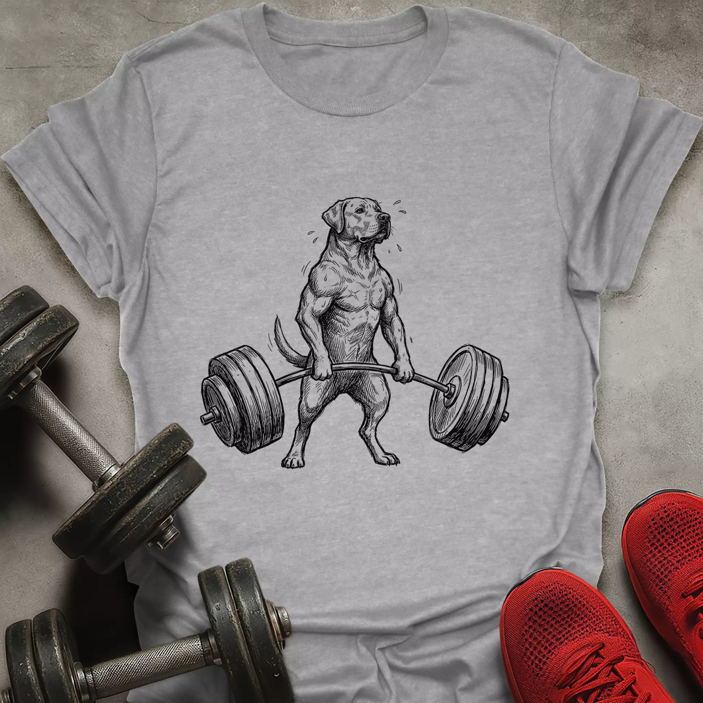 Dog Lifting T-Shirt