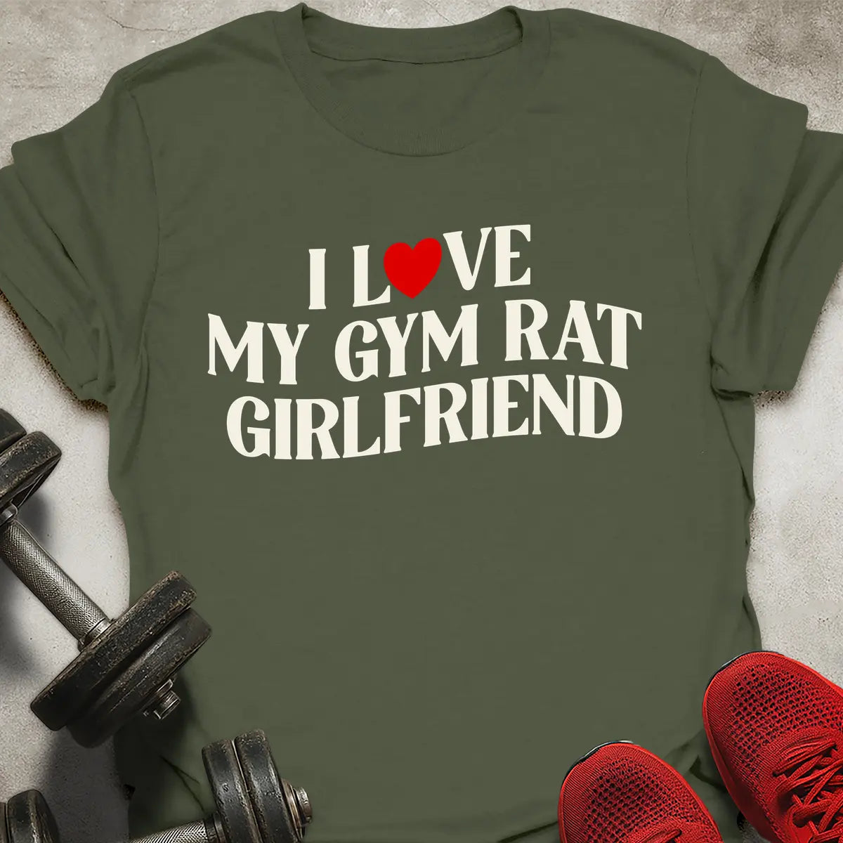 Gym Rat Girlfriend T-Shirt