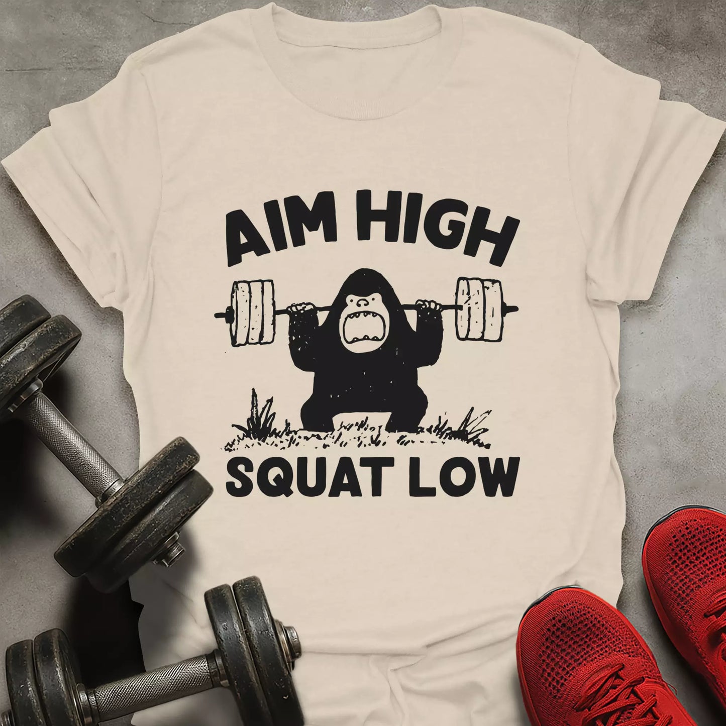 Aim High Gorilla T-Shirt