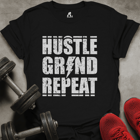 Hustle Grind Repeat T-Shirt