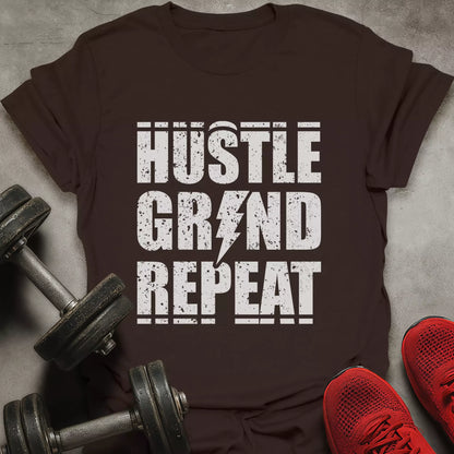 Hustle Grind Repeat T-Shirt