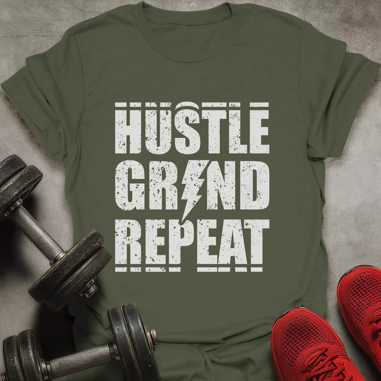 Hustle Grind Repeat T-Shirt
