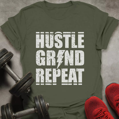 Hustle Grind Repeat T-Shirt