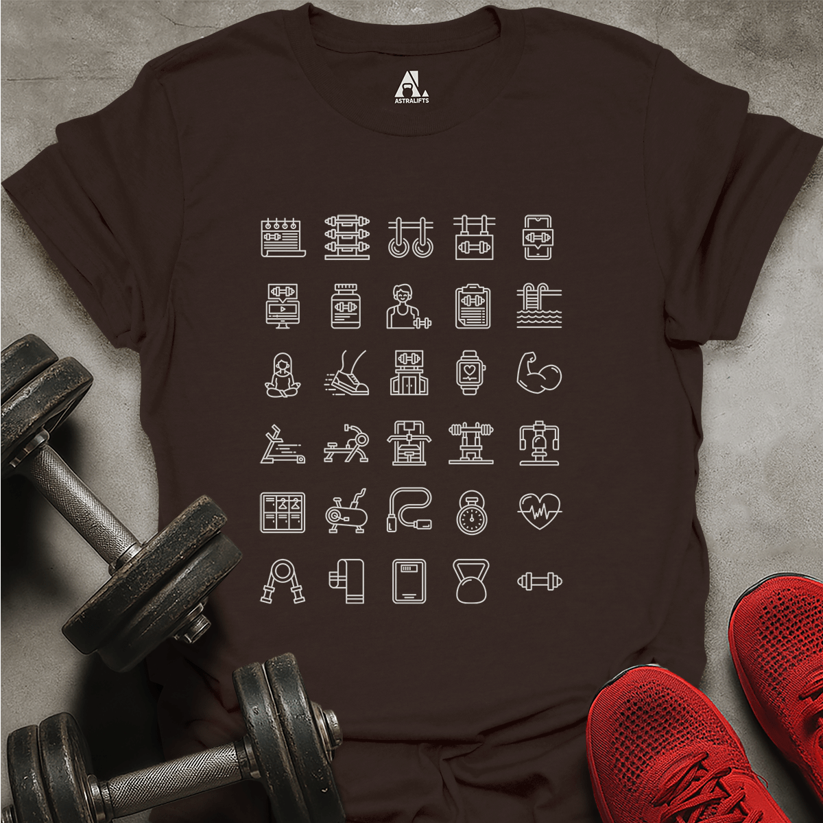 Gym Icons T-Shirt