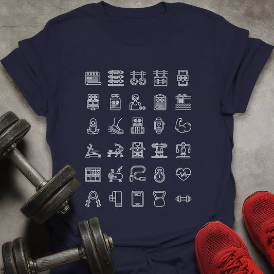 Gym Icons T-Shirt
