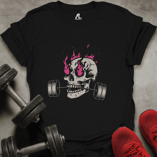Skull On Fire T-Shirt
