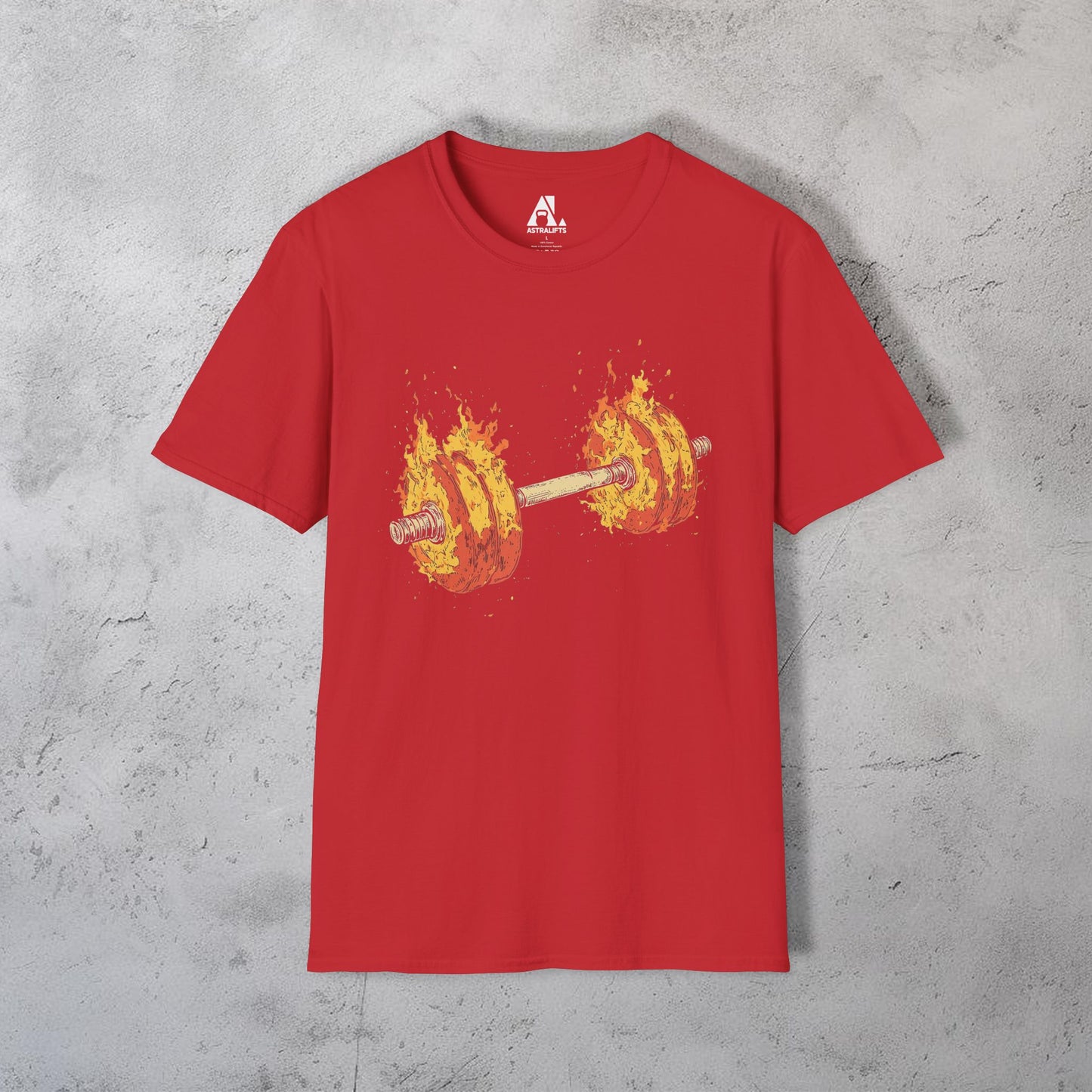 Dumbbell On Fire T-Shirt