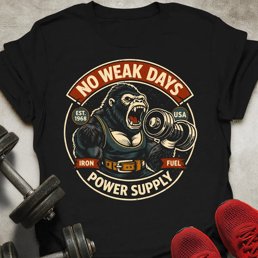 No Weak Days T-Shirt