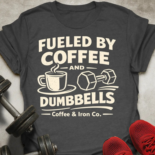 Coffee and Dumbbells T-Shirt