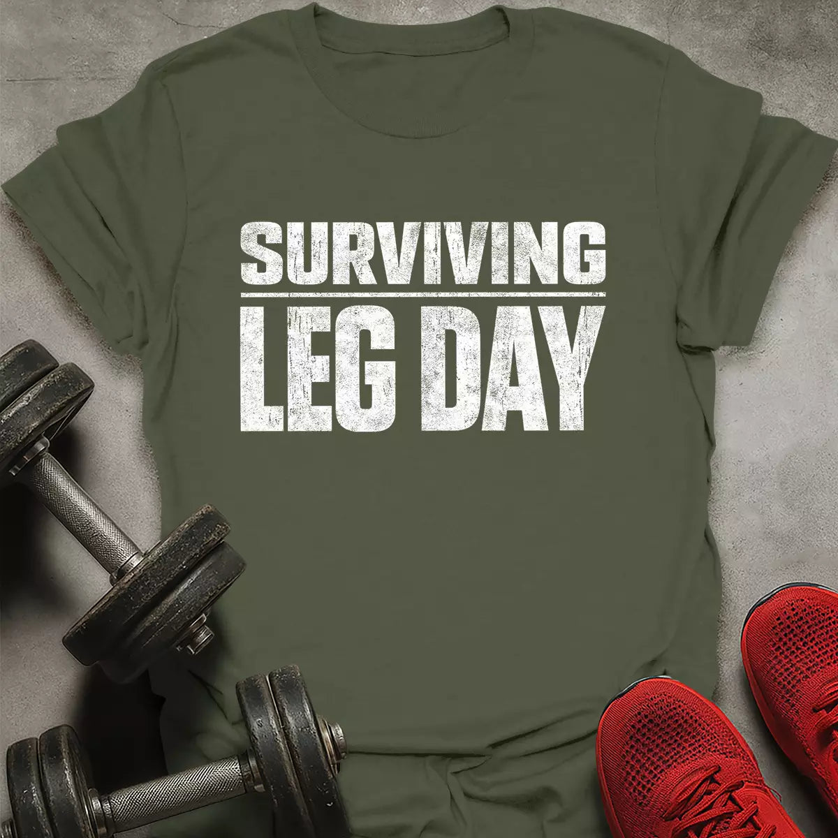 Surviving Leg Day T-Shirt
