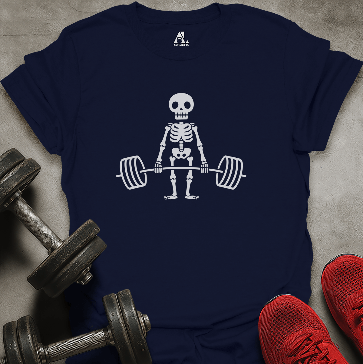 Deadlift Skeleton T-Shirt
