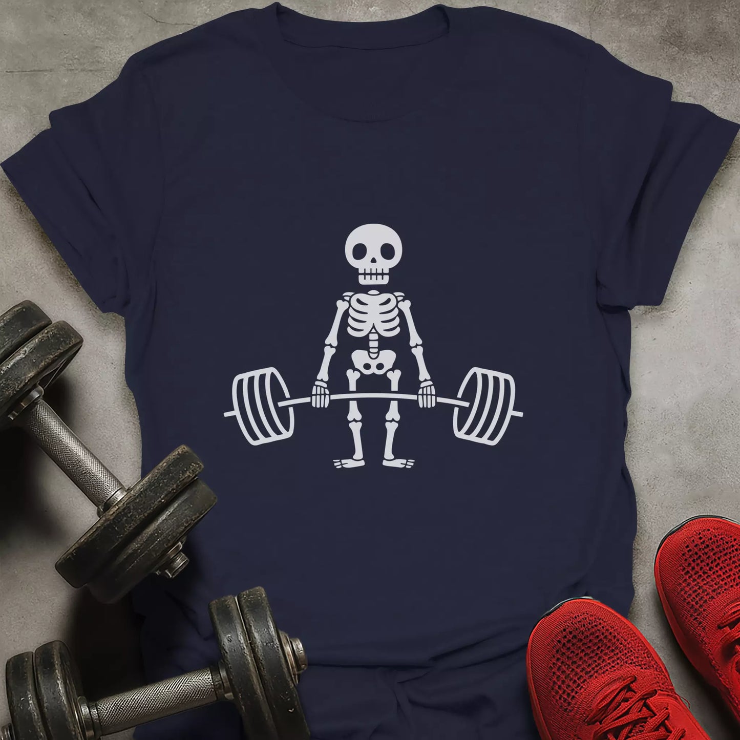 Deadlift Skeleton T-Shirt