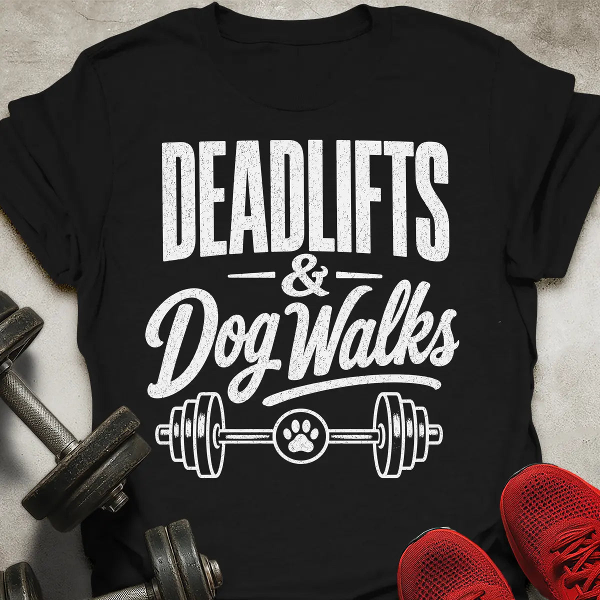 Dog walks T-Shirt