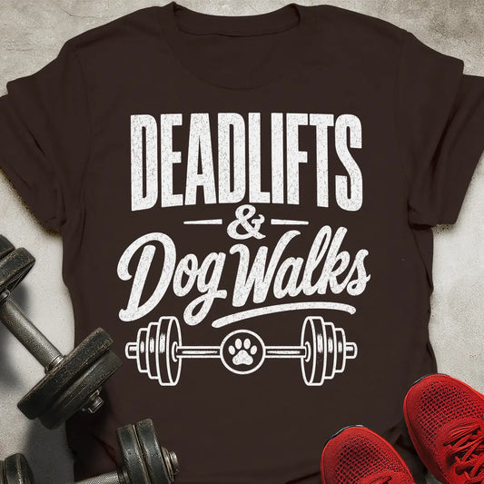 Dog walks T-Shirt