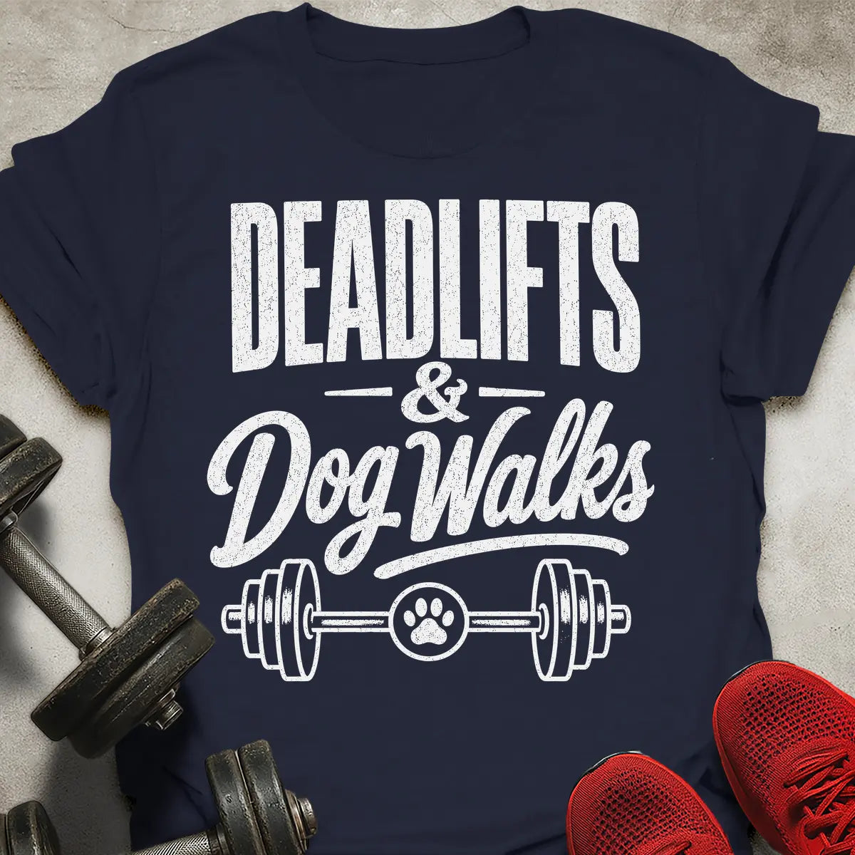 Dog walks T-Shirt