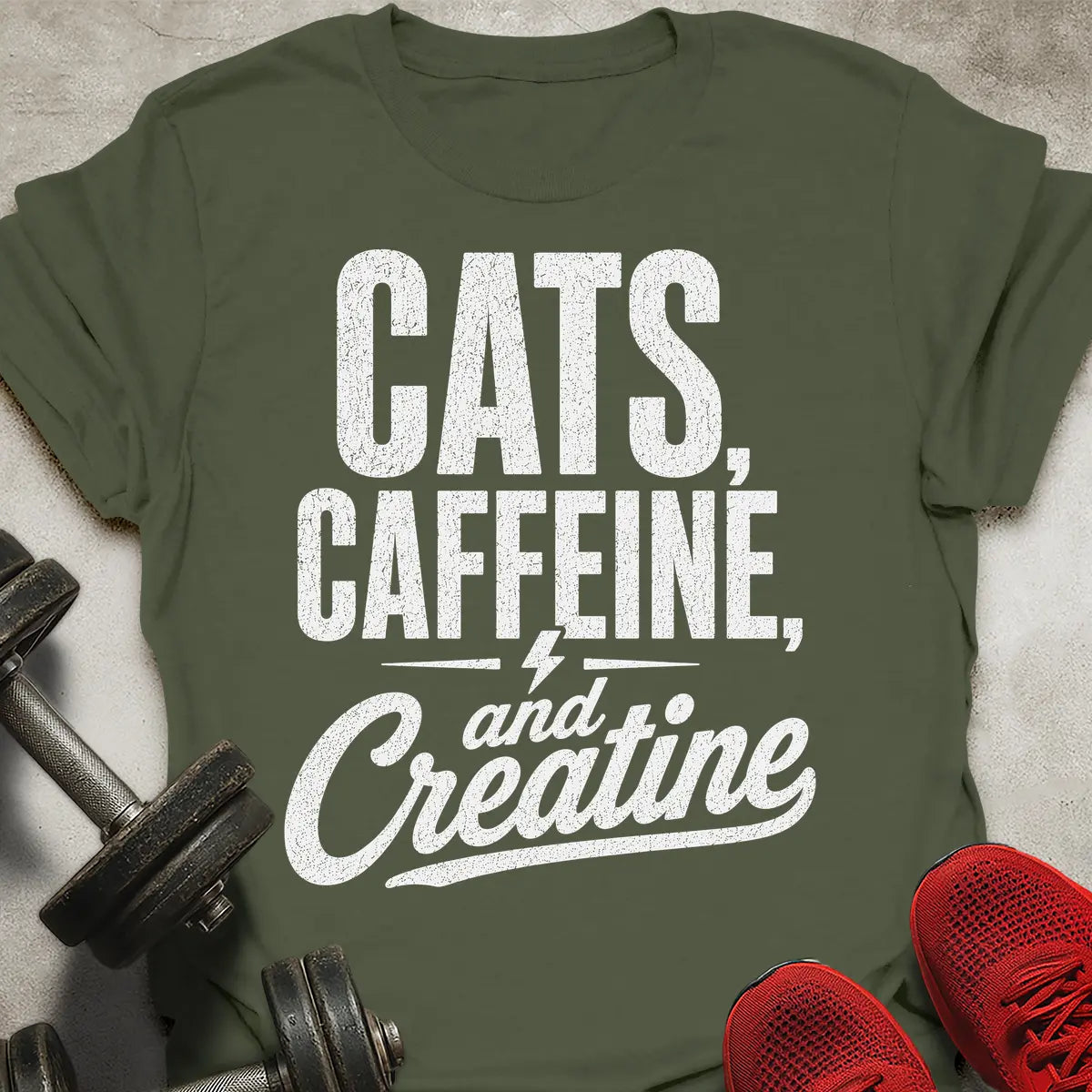 Cats Caffeine T-Shirt