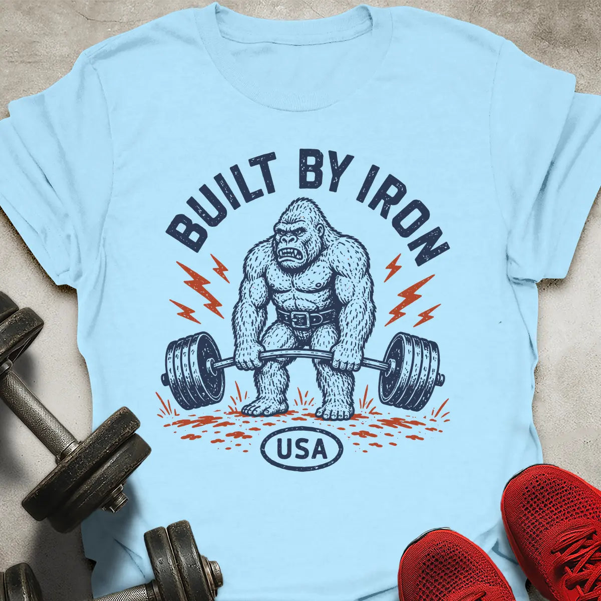 Built By Iron T-Shirt