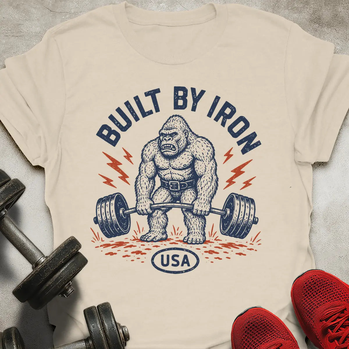 Built By Iron T-Shirt
