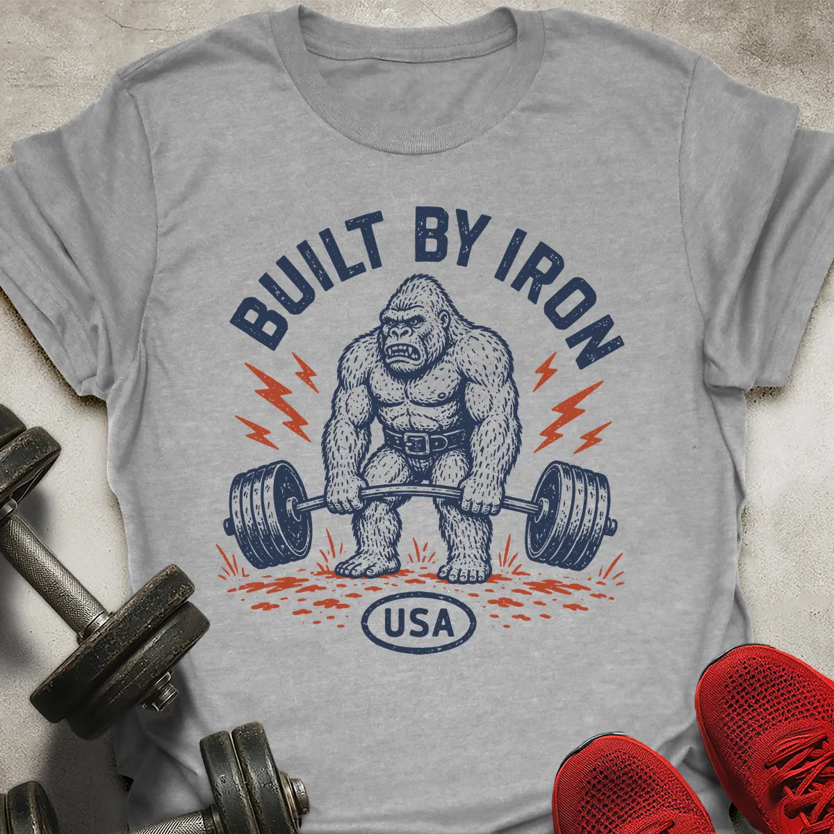 Built By Iron T-Shirt
