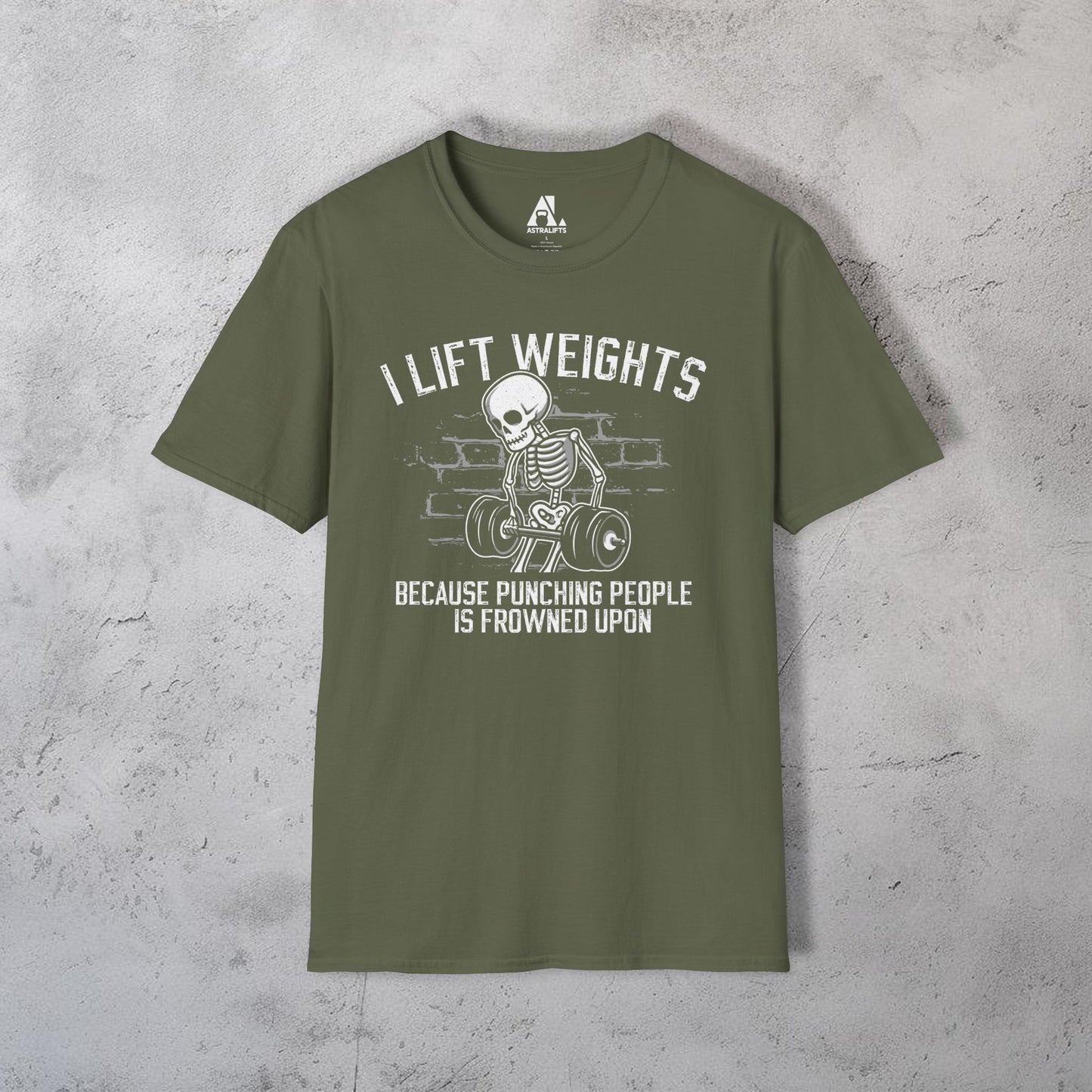 Punching People Is Frown Upon T-Shirt