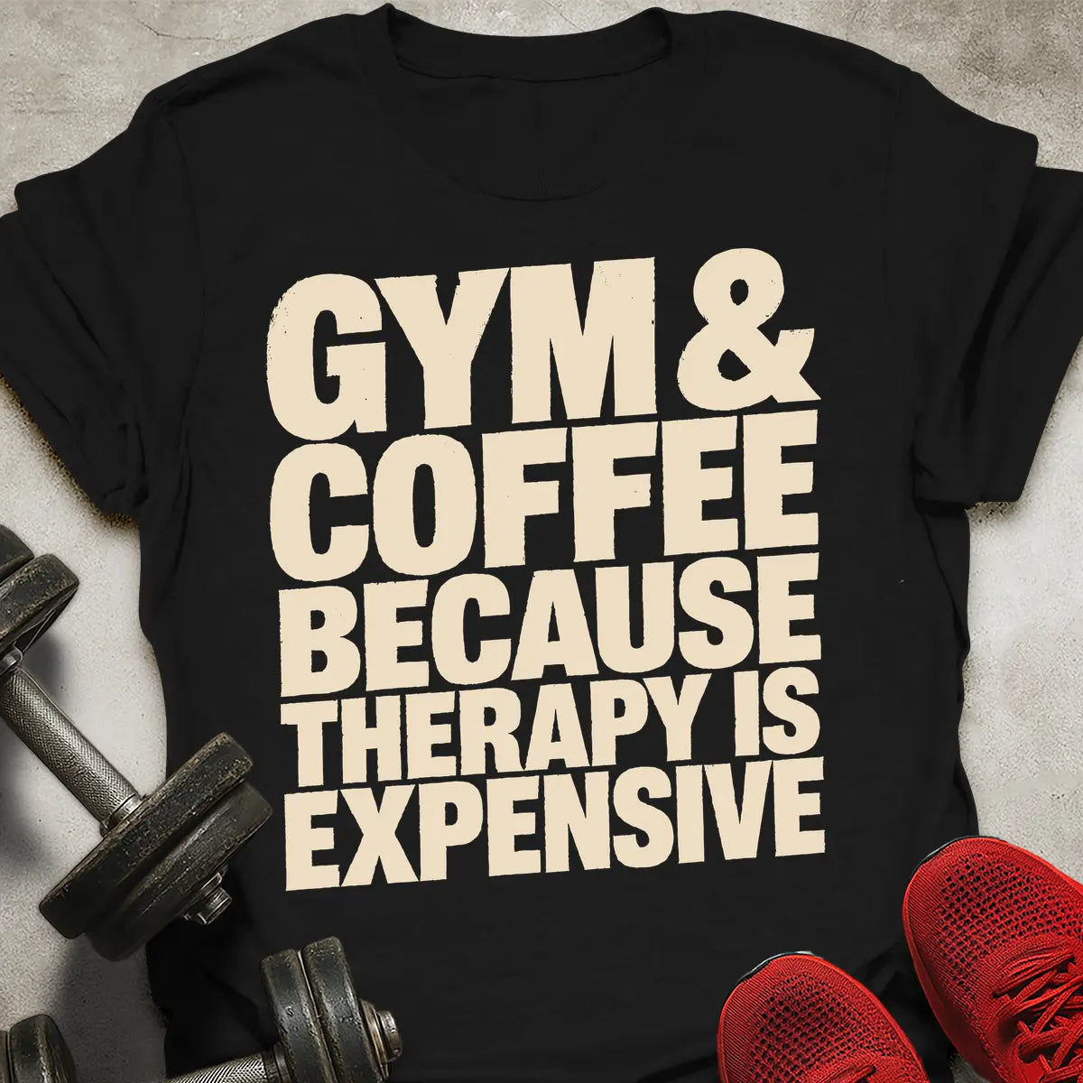Gym and Coffee T-Shirt