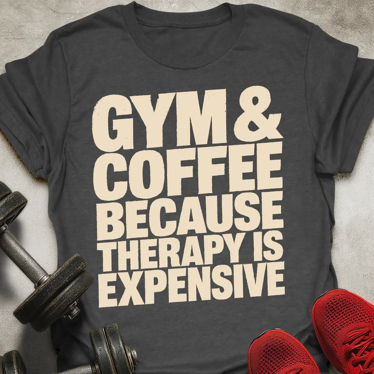 Gym and Coffee T-Shirt