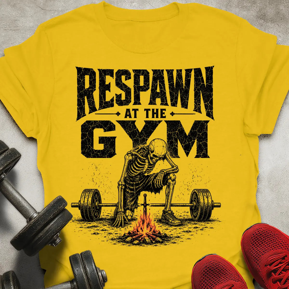 Respawn At Gym T-Shirt