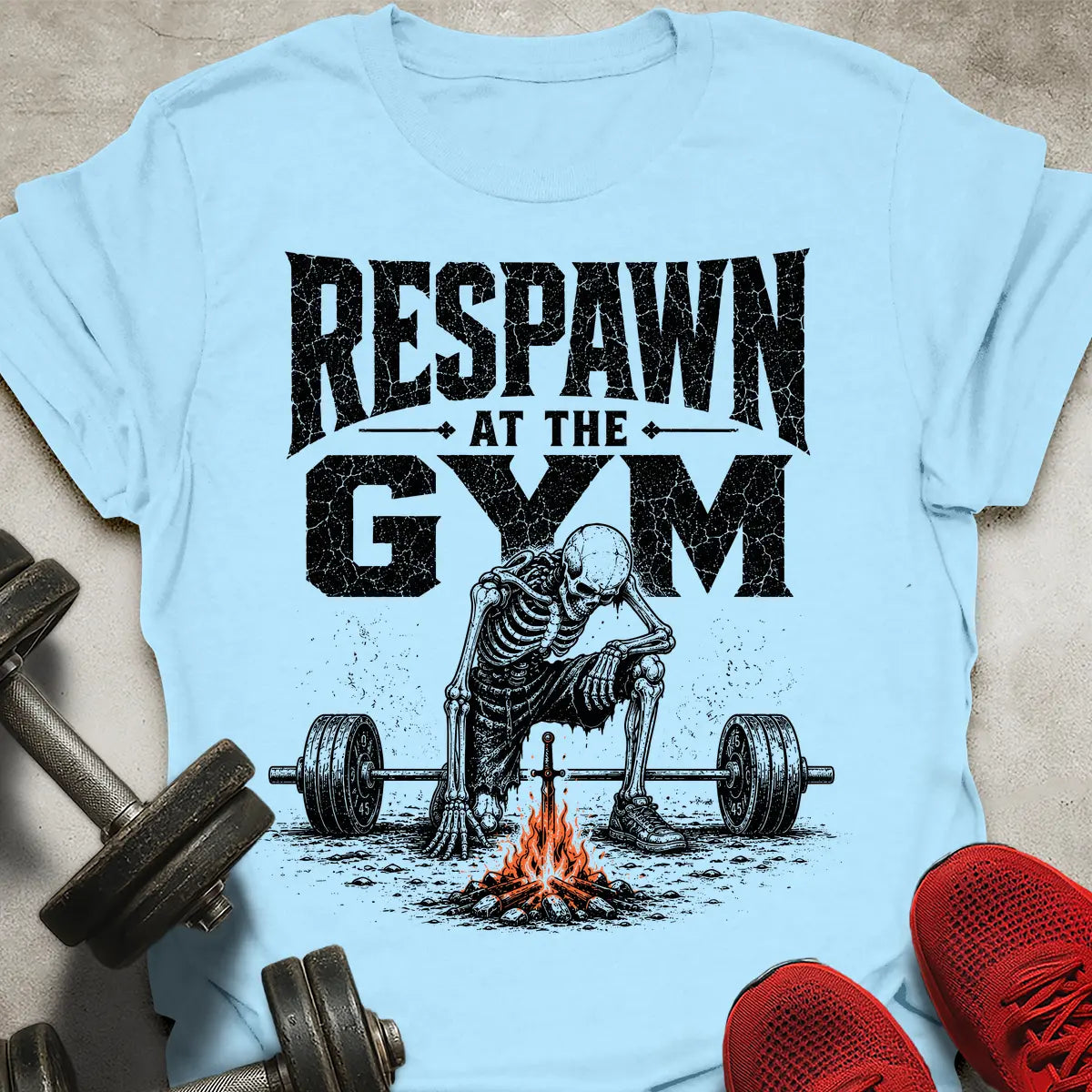 Respawn At Gym T-Shirt