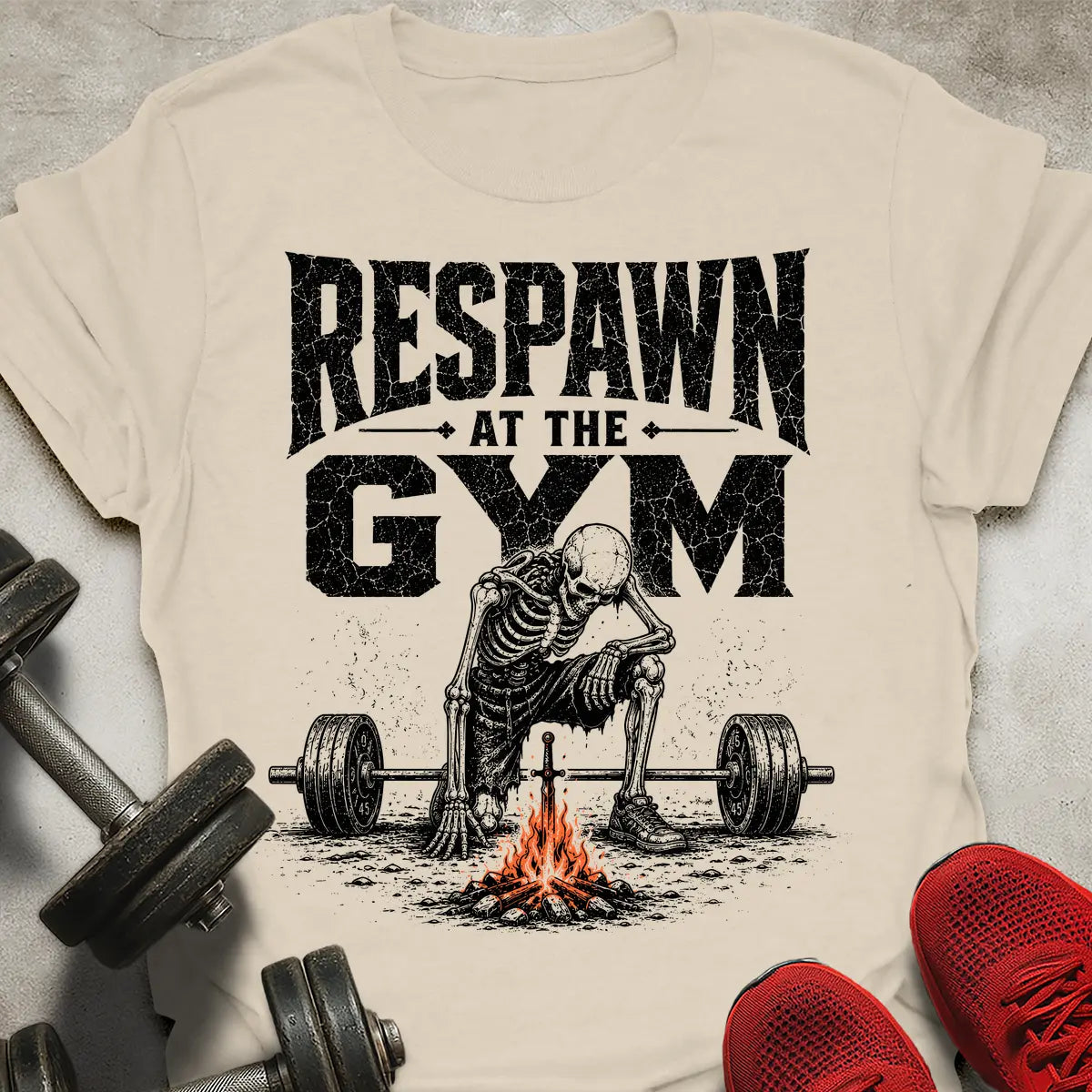 Respawn At Gym T-Shirt