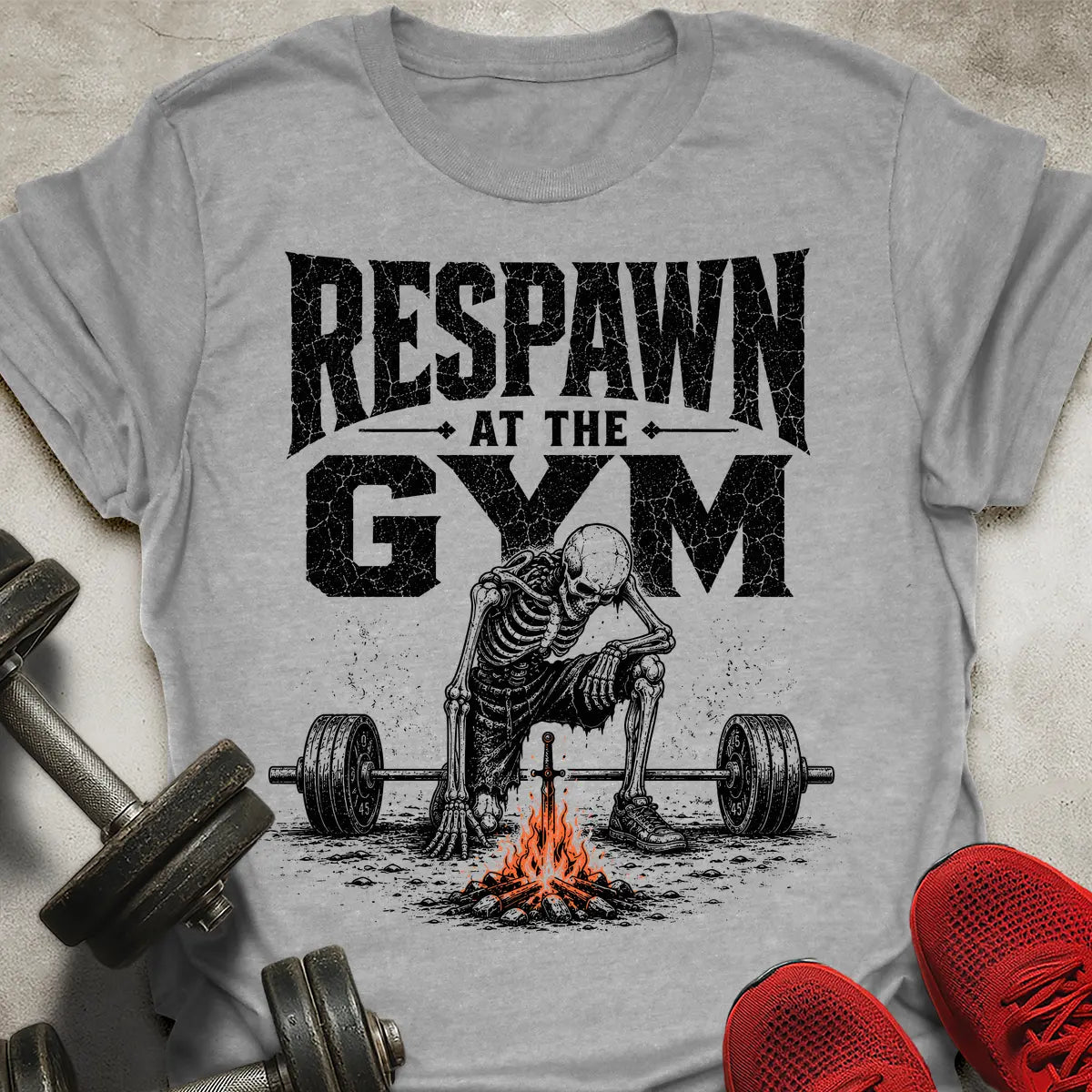 Respawn At Gym T-Shirt