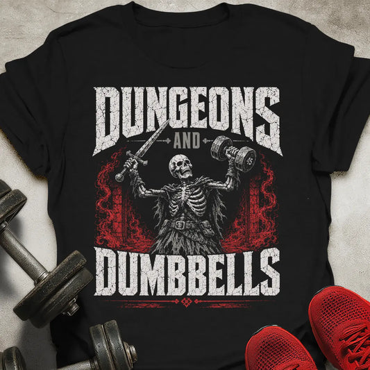 Dungeons and Dumbbells T-Shirt