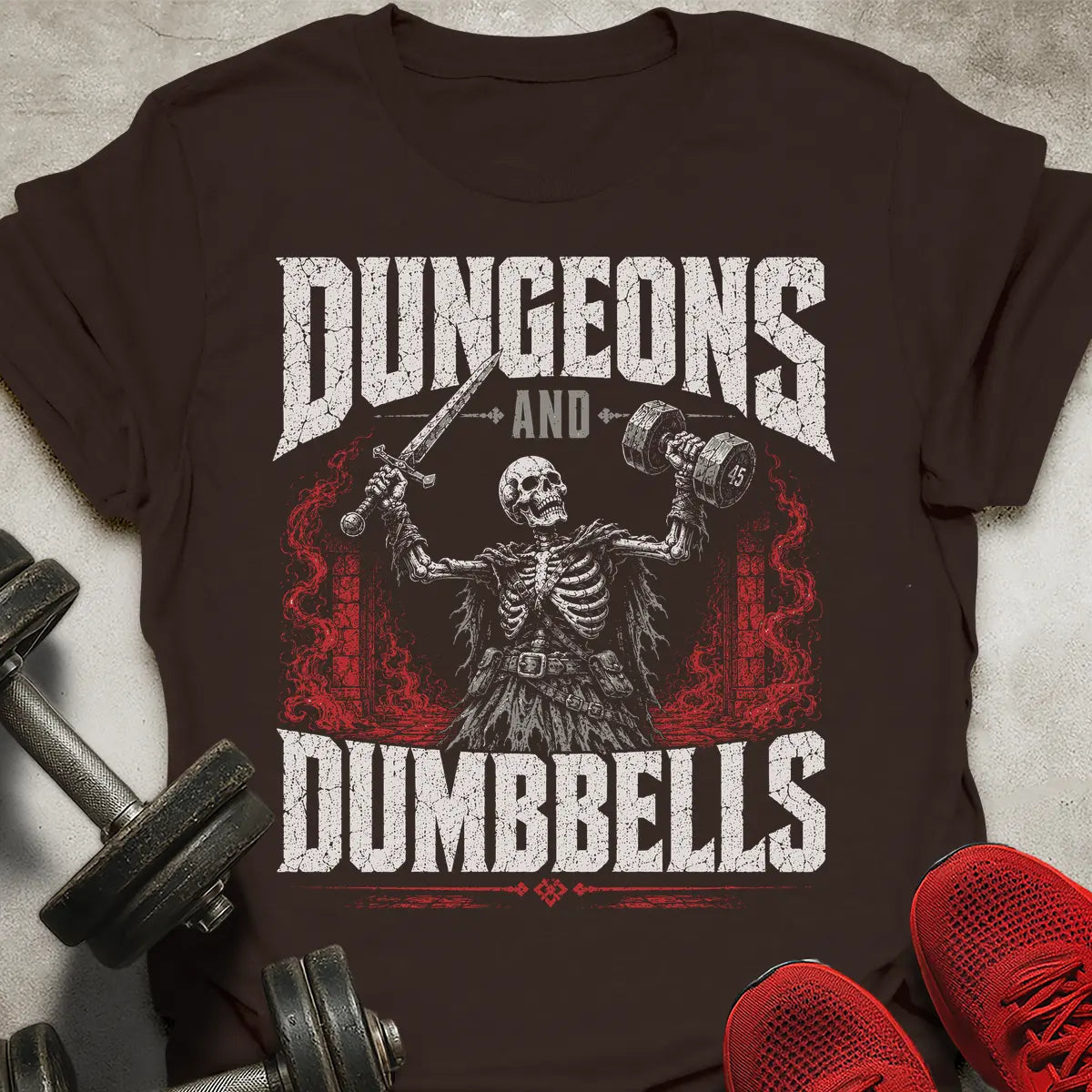 Dungeons and Dumbbells T-Shirt