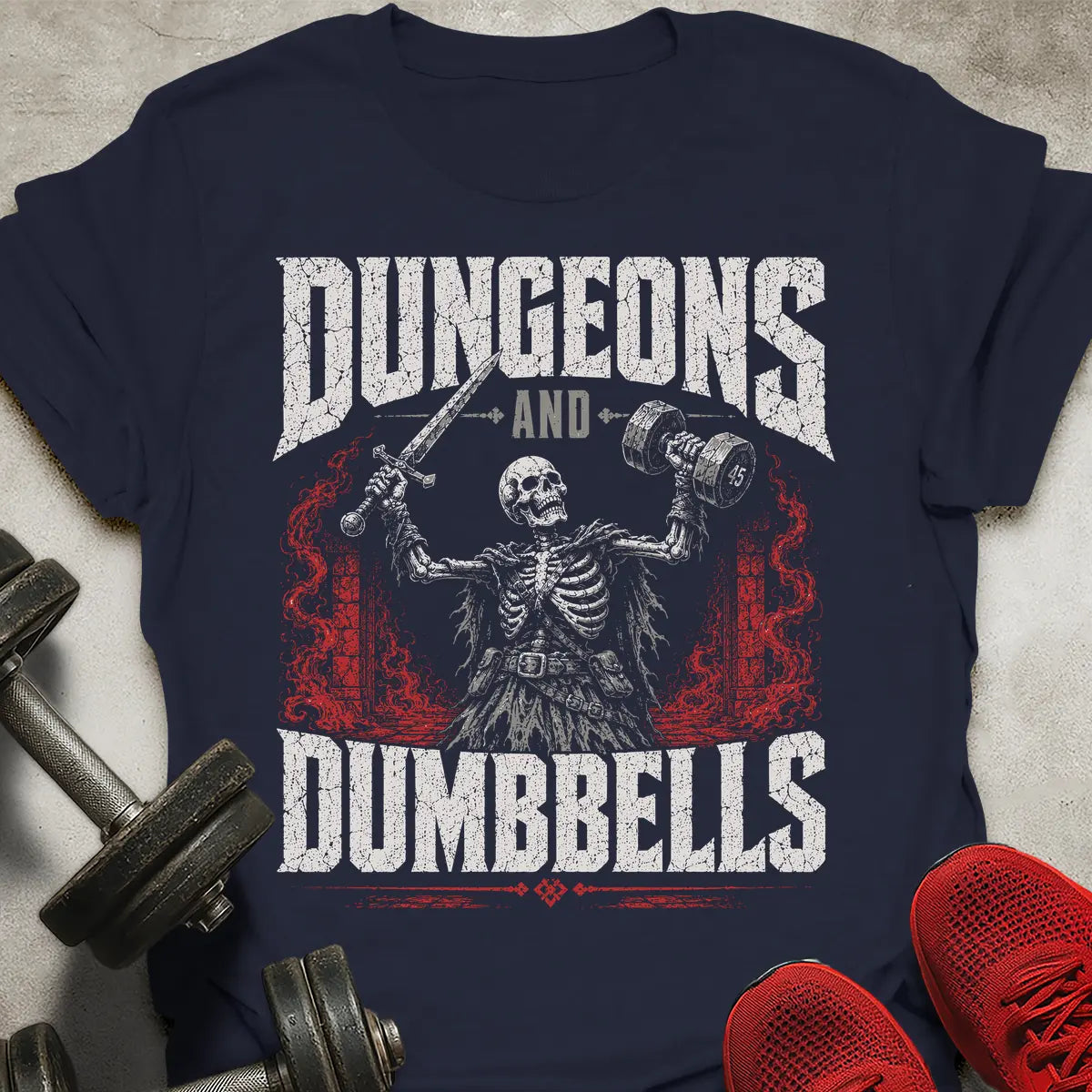 Dungeons and Dumbbells T-Shirt