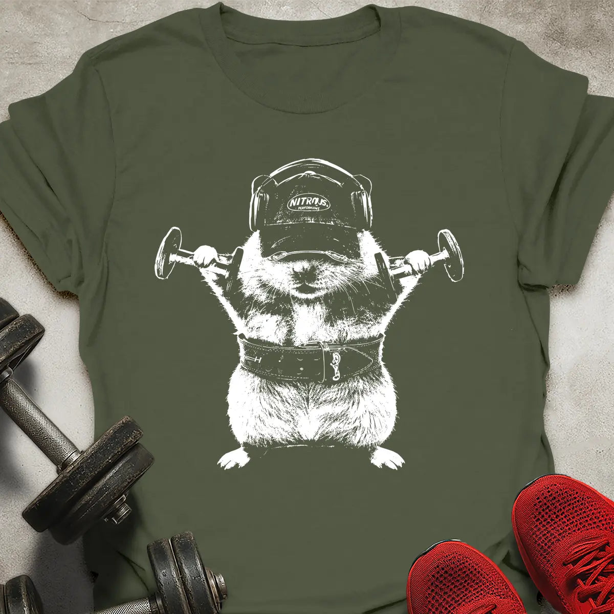 Gym Hamster T-Shirt