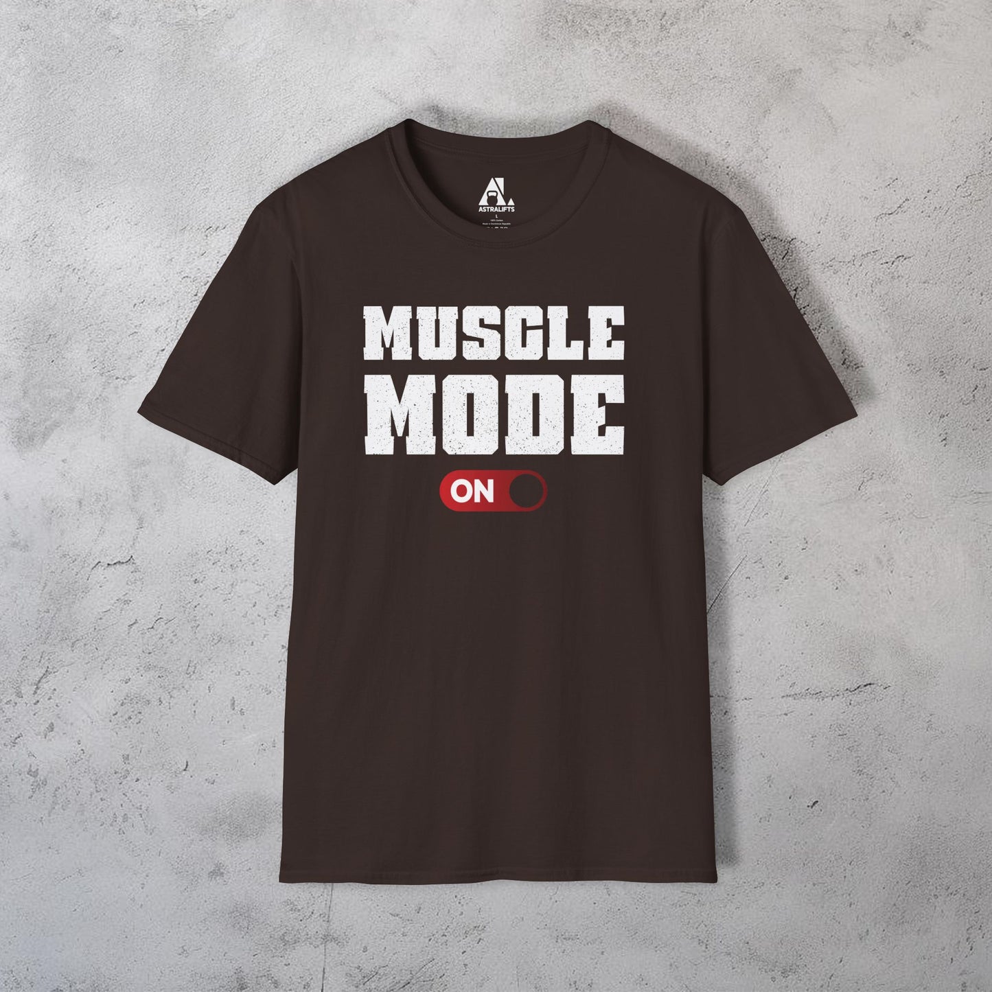 Muscle Mode On T-Shirt