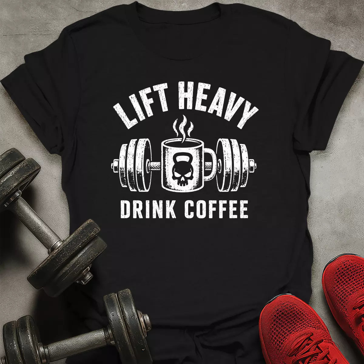 Lift Drink Coffee T-Shirt