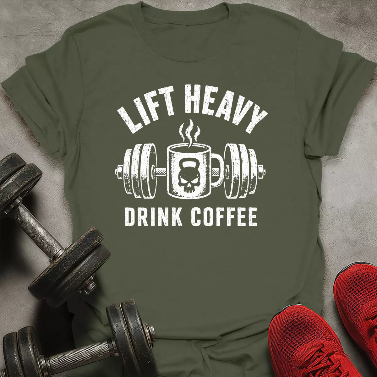 Lift Drink Coffee T-Shirt