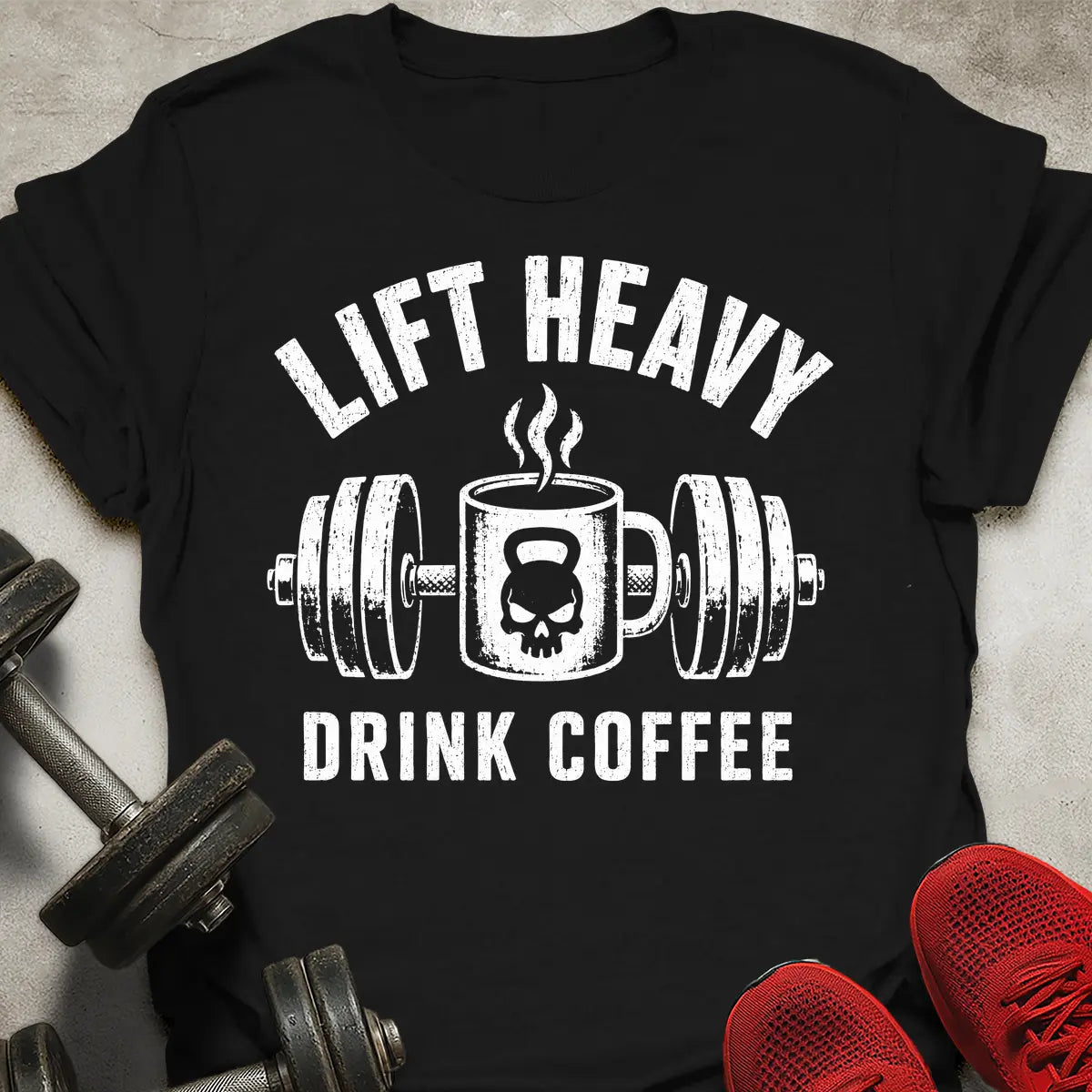 Lift Drink Coffee T-Shirt