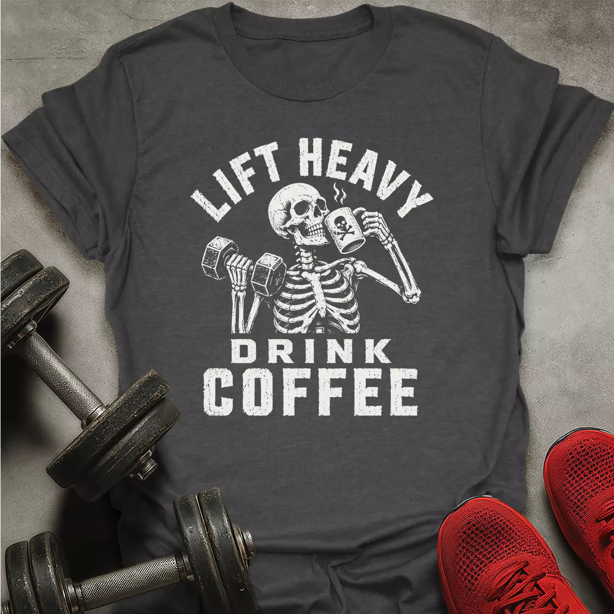 Lift Heavy Coffee T-Shirt